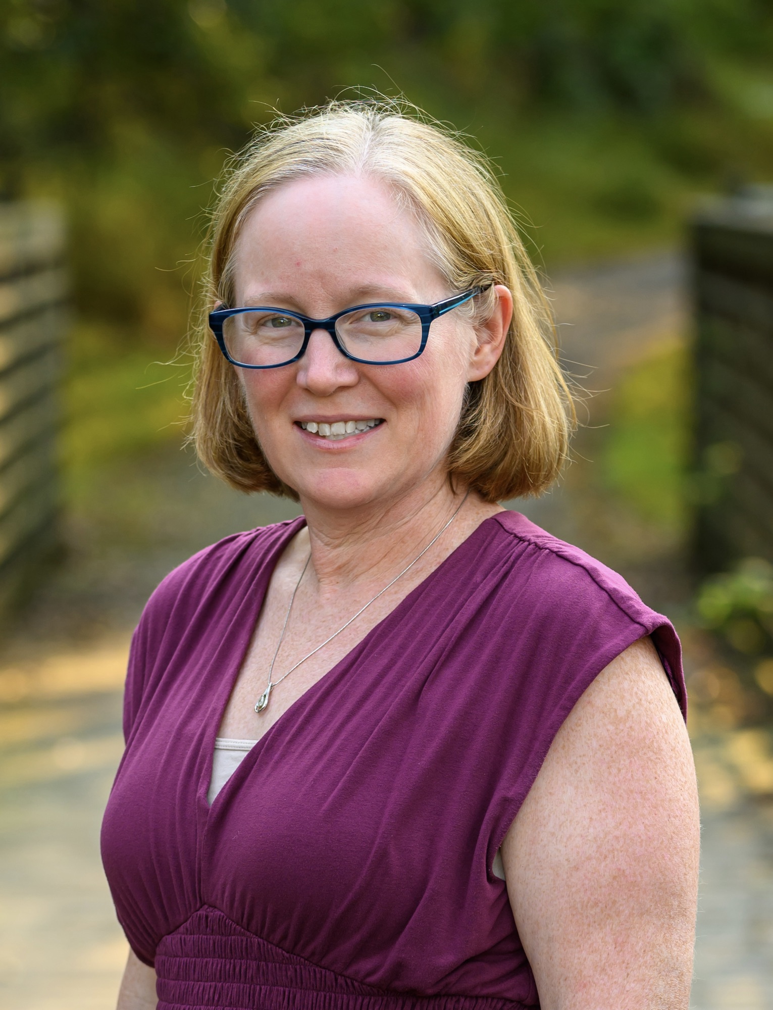 Jill Wagoner looking at the camera