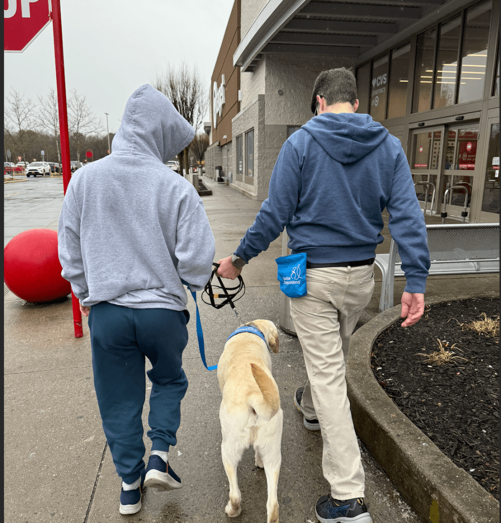 Paws and progress: Our first public outing